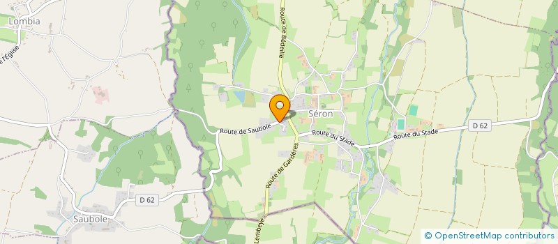 localisation de l'entreprise MONSIEUR VICTOR DAUBE  SERON