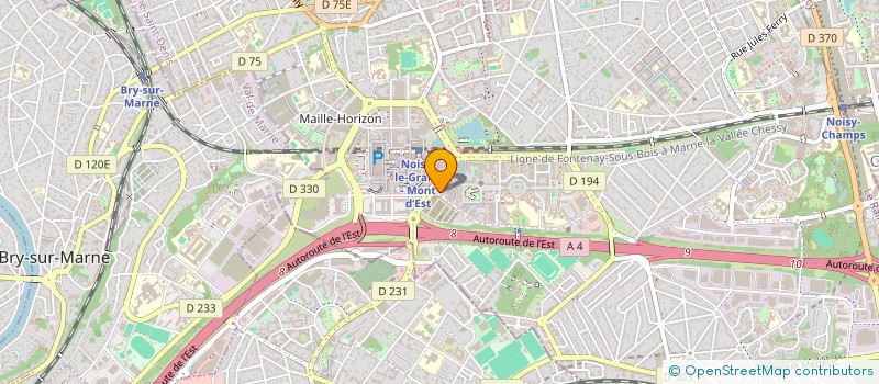 localisation de l'entreprise MONSIEUR VICTOR DE ABREU  NOISY-LE-GRAND