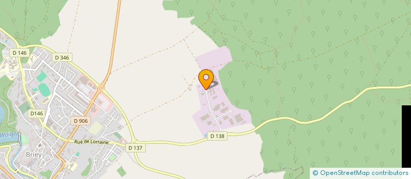 localisation de l'entreprise MONSIEUR VICTOR DE MATOS PEREIRA  VAL DE BRIEY