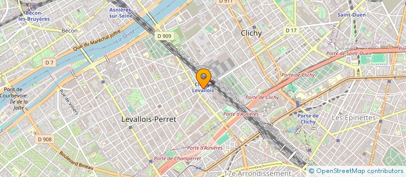 localisation de l'entreprise MONSIEUR VICTOR DEAMBROSIS à LEVALLOIS-PERRET