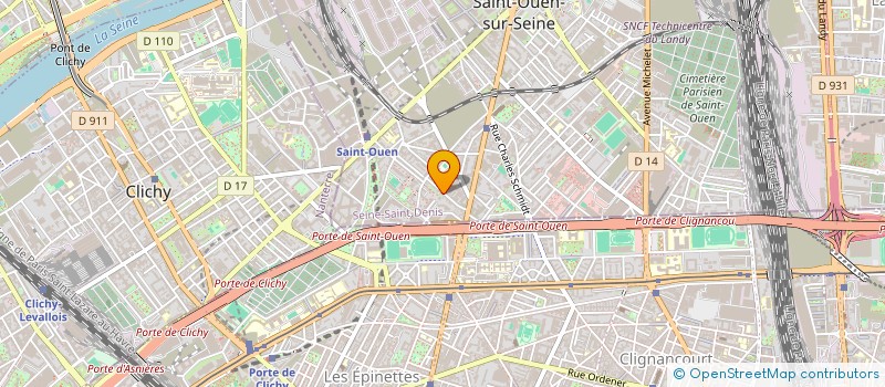 localisation de l'entreprise MONSIEUR VICTOR DEBAINS à SAINT-OUEN-SUR-SEINE