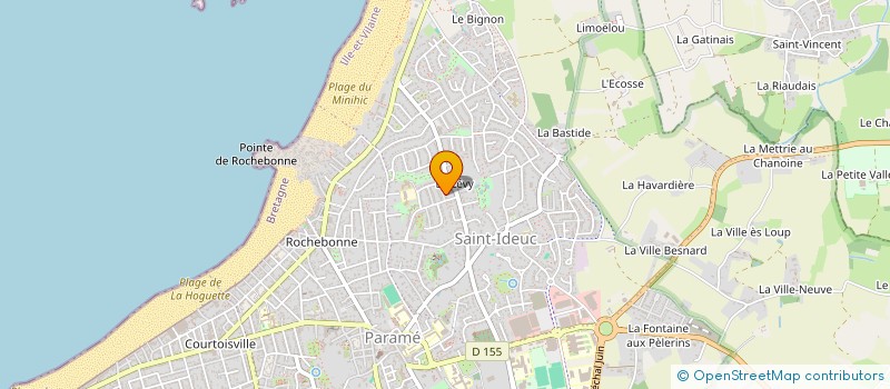 localisation de l'entreprise MONSIEUR VICTOR DELEAGE  SAINT-MALO