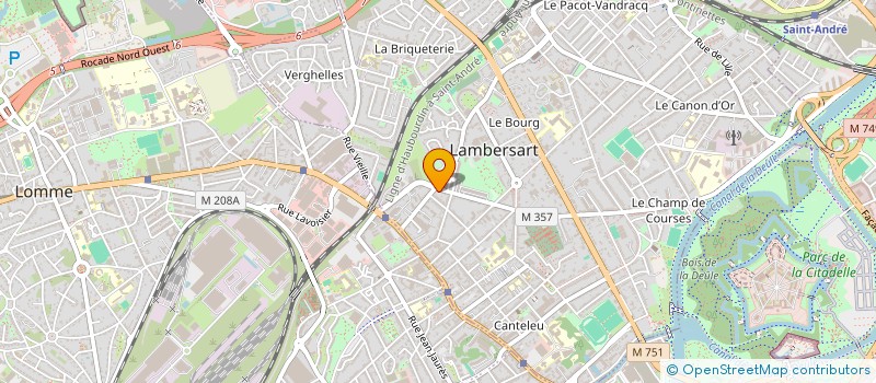 localisation de l'entreprise MONSIEUR VICTOR DELEMAR à LAMBERSART