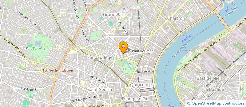 localisation de l'entreprise MONSIEUR VICTOR DELESTRE  BORDEAUX