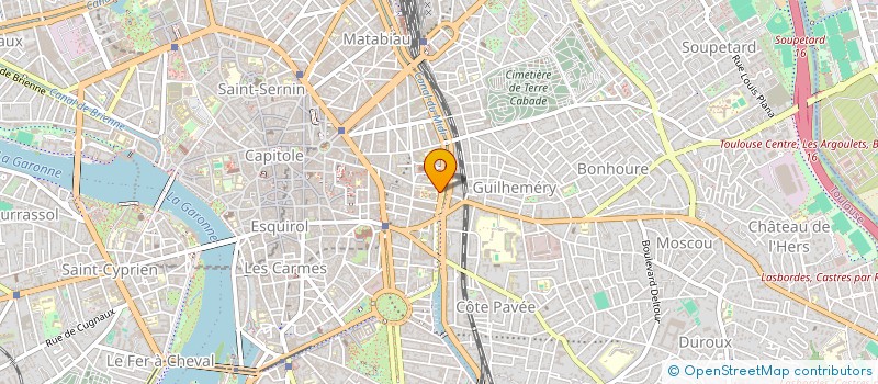 localisation de l'entreprise MONSIEUR VICTOR DELLUS à TOULOUSE