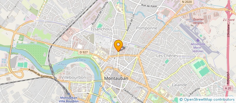 localisation de l'entreprise MONSIEUR VICTOR DELMAS à TOULOUSE