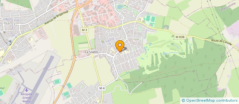 localisation de l'entreprise MONSIEUR VICTOR DEMANGE  PULNOY