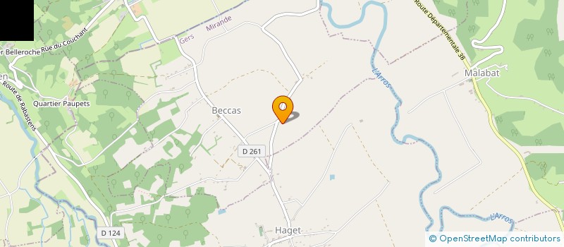 localisation de l'entreprise MONSIEUR VICTOR DEROULLERS  HAGET