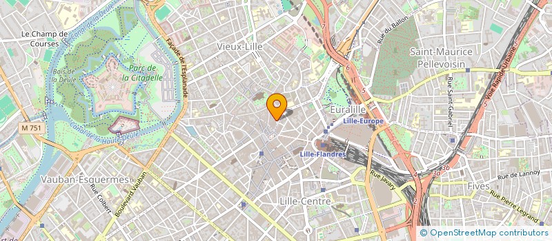 localisation de l'entreprise MONSIEUR VICTOR DESMETTRE à LILLE
