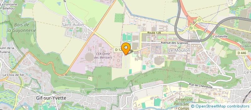 localisation de l'entreprise MONSIEUR VICTOR DESSEIGNET  GIF SUR YVETTE