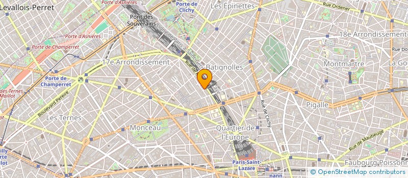 localisation de l'entreprise MONSIEUR VICTOR DETOURNEL  PARIS