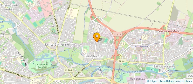 localisation de l'entreprise MONSIEUR VICTOR DI MICHELE  SAINT-NICOLAS