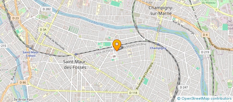 localisation de l'entreprise MONSIEUR VICTOR DIAS à SAINT-MAUR-DES-FOSSES