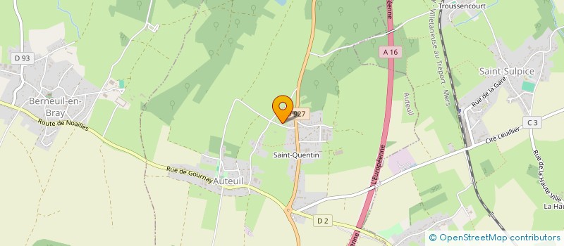 localisation de l'entreprise MONSIEUR VICTOR DIAS  BEAUVAIS