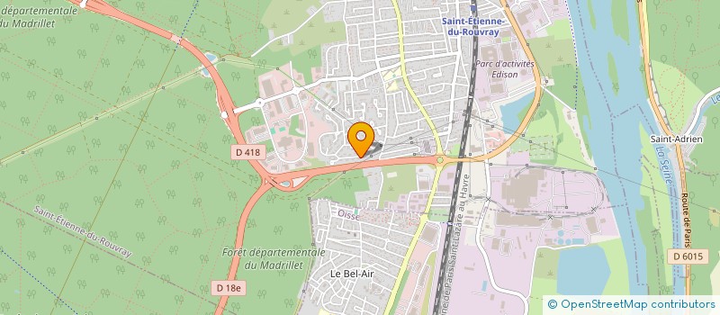 localisation de l'entreprise MONSIEUR VICTOR DIEU  SAINT-ETIENNE-DU-ROUVRAY