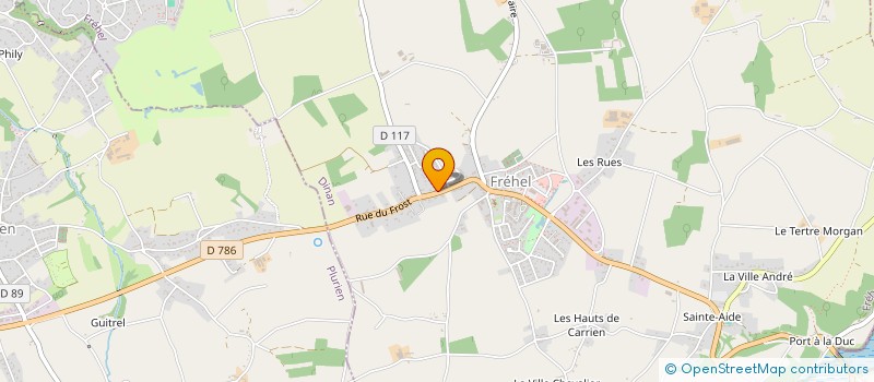 localisation de l'entreprise MONSIEUR VICTOR DIOGO  FREHEL