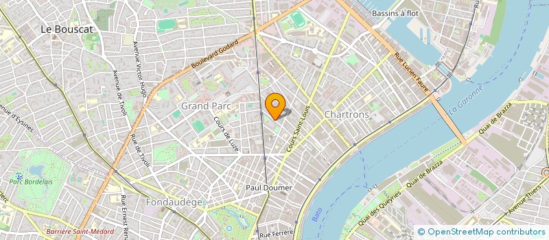 localisation de l'entreprise MONSIEUR VICTOR DOISNEAU  BORDEAUX