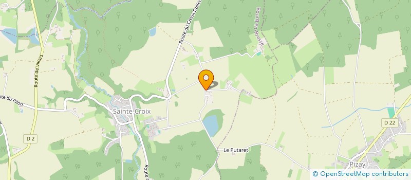 localisation de l'entreprise MONSIEUR VICTOR DONGUY  SAINTE-CROIX