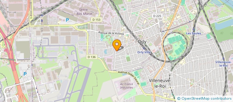 localisation de l'entreprise MONSIEUR VICTOR DONTU  ORLY