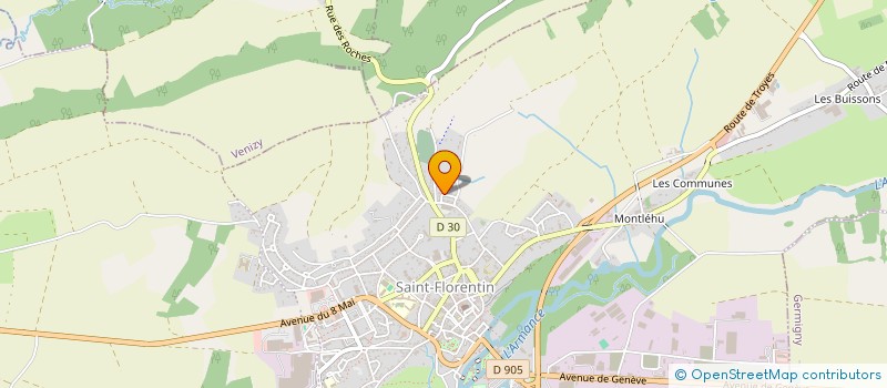 localisation de l'entreprise MONSIEUR VICTOR DOS SANTOS  VERGIGNY