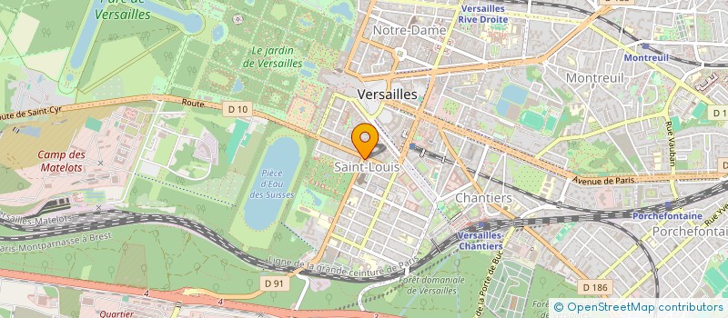 localisation de l'entreprise MONSIEUR VICTOR DOS SANTOS à VERSAILLES