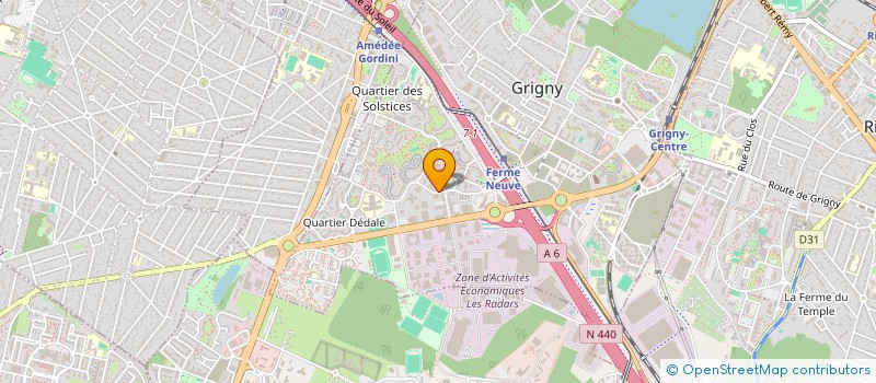 localisation de l'entreprise MONSIEUR VICTOR DOS SANTOS  GRIGNY