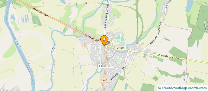 localisation de l'entreprise MONSIEUR VICTOR DUARTE ALVES  CHAUSSIN