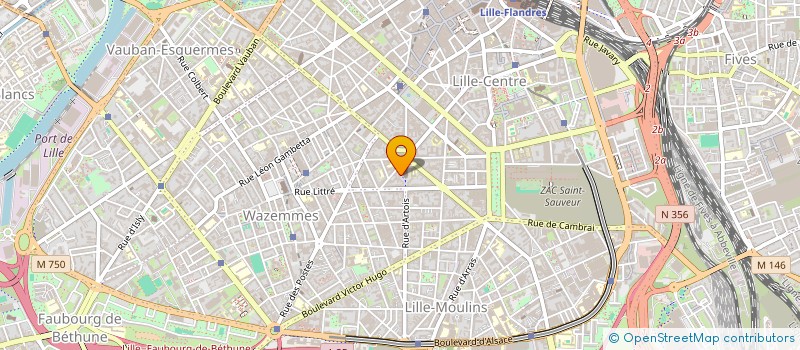 localisation de l'entreprise MONSIEUR VICTOR DUBOIS à LILLE