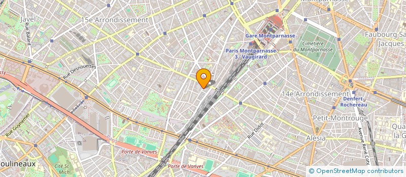 localisation de l'entreprise MONSIEUR VICTOR DUBOIS  PARIS