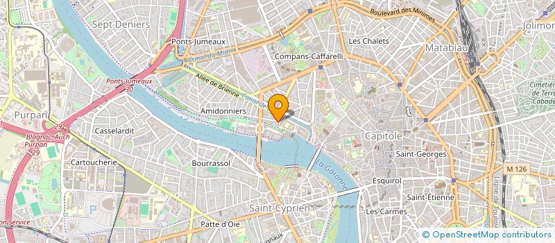 localisation de l'entreprise MONSIEUR VICTOR DUCOUX à TOULOUSE