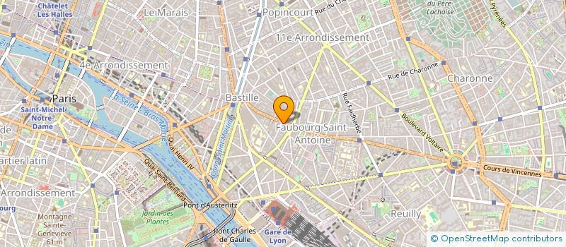 localisation de l'entreprise MONSIEUR VICTOR DUFOUR  PARIS 12