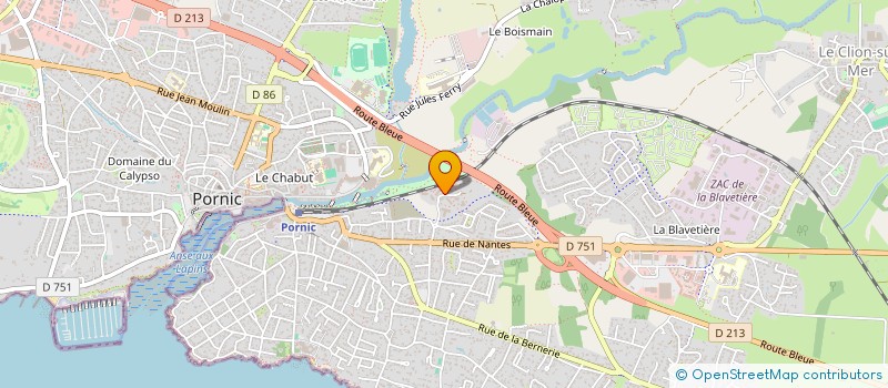 localisation de l'entreprise MONSIEUR VICTOR DUHAMEL  PORNIC