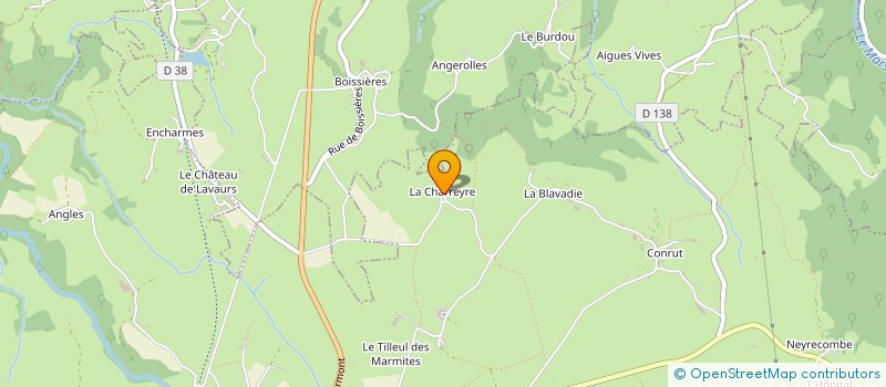 localisation de l'entreprise MONSIEUR VICTOR DUMAS à LE VIGEAN