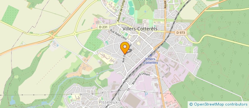 localisation de l'entreprise MONSIEUR VICTOR DUPRESSOIR  VILLERS-COTTERETS