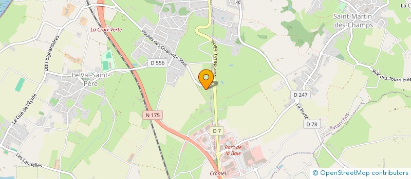 localisation de l'entreprise MONSIEUR VICTOR-EMANUEL BEISSON  LE VAL-SAINT-PERE