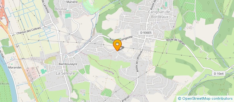 localisation de l'entreprise MONSIEUR VICTOR EMMANUEL LUSIGNAN  CARIGNAN-DE-BORDEAUX