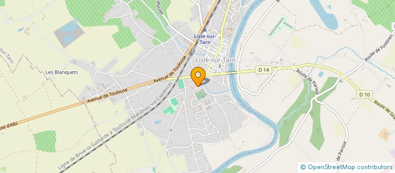 localisation de l'entreprise MONSIEUR VICTOR EMONET DENAND à LISLE-SUR-TARN