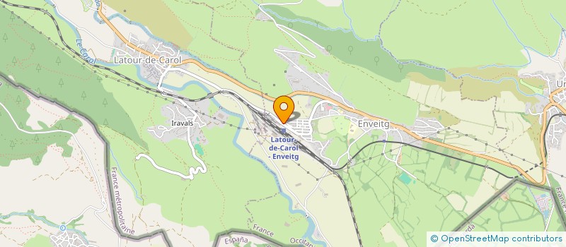 localisation de l'entreprise MONSIEUR VICTOR EQUILEA JIMENEZ  ENVEITG