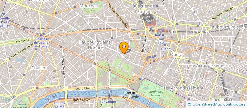 localisation de l'entreprise MONSIEUR VICTOR ESPINOSA TCHIJOVA  PARIS