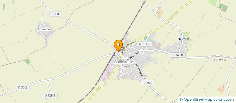 localisation de l'entreprise MONSIEUR VICTOR FARIA à BAILLEAU-LE-PIN