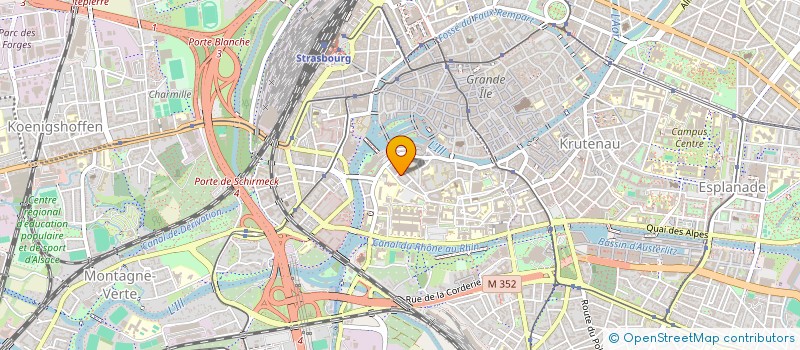 localisation de l'entreprise MONSIEUR VICTOR FAUTH à STRASBOURG