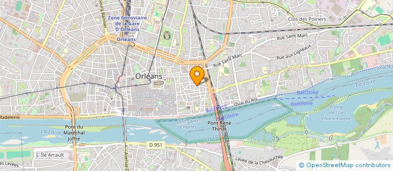 localisation de l'entreprise MONSIEUR VICTOR FAYON à ORLEANS