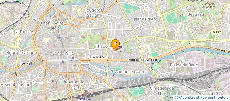 localisation de l'entreprise MONSIEUR VICTOR FELIOT  RENNES