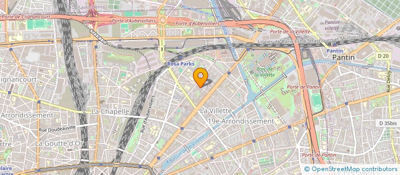 localisation de l'entreprise MONSIEUR VICTOR FENARD  PARIS