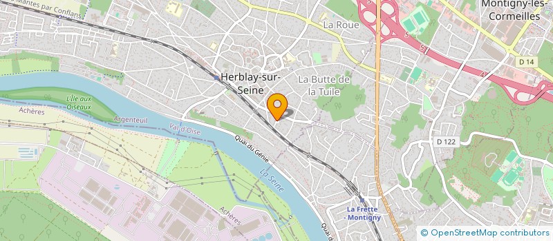 localisation de l'entreprise MONSIEUR VICTOR FERREIRA à HERBLAY-SUR-SEINE