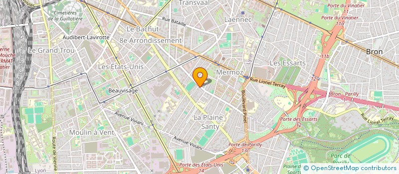 localisation de l'entreprise MONSIEUR VICTOR FERRIER  LYON