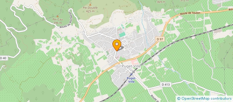 localisation de l'entreprise MONSIEUR VICTOR FESTOU  PUGET-VILLE