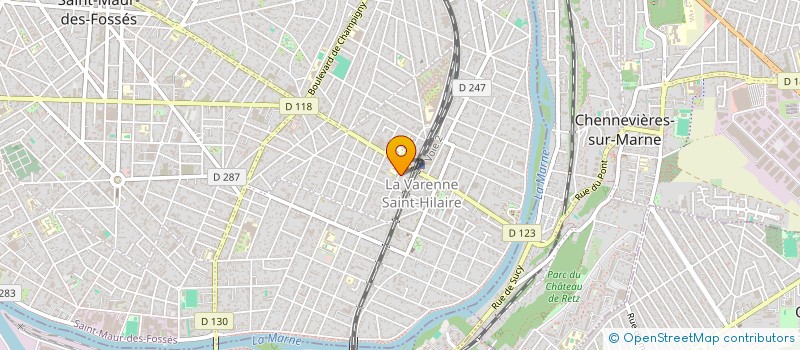 localisation de l'entreprise MONSIEUR VICTOR FILLETTE  SAINT-MAUR-DES-FOSSES