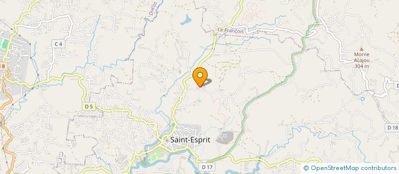 localisation de l'entreprise MONSIEUR VICTOR FLAMAND à SAINT-ESPRIT