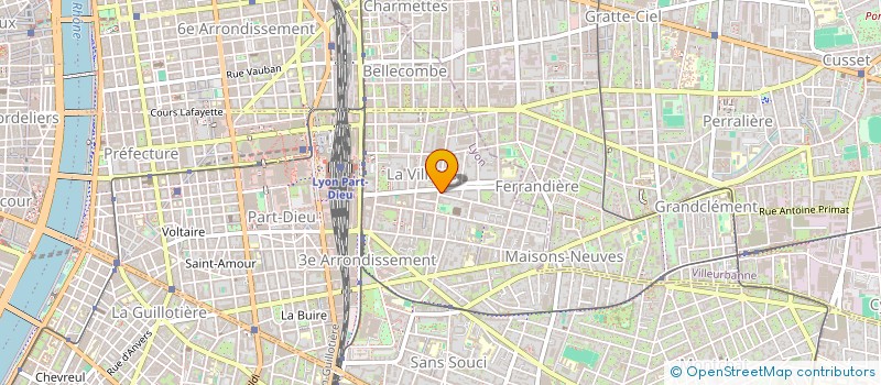 localisation de l'entreprise MONSIEUR VICTOR FORESTIER  LYON